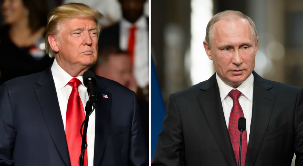 Donald Trump i Władimir Putin